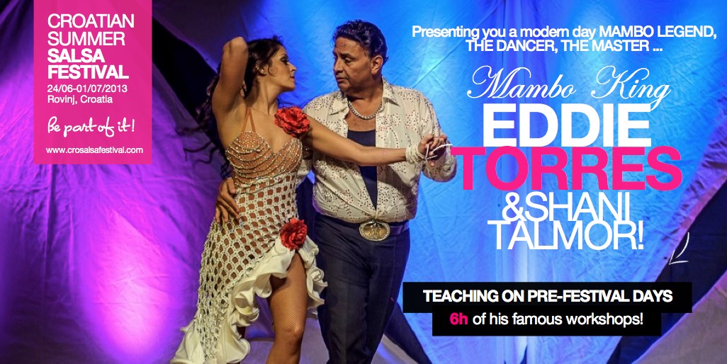 EDDIE TORRES PRE-FESTIVAL WORKSHOPS