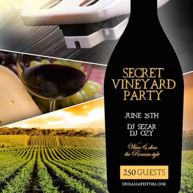 Secret Vineyard Party