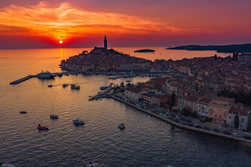 Rovinj sunset