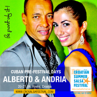 Alberto Valdes on Croatian Summer Salsa Festival